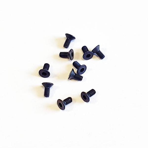 SWORKz Senkkopfschraube Inbus M2x4.6mm (10)